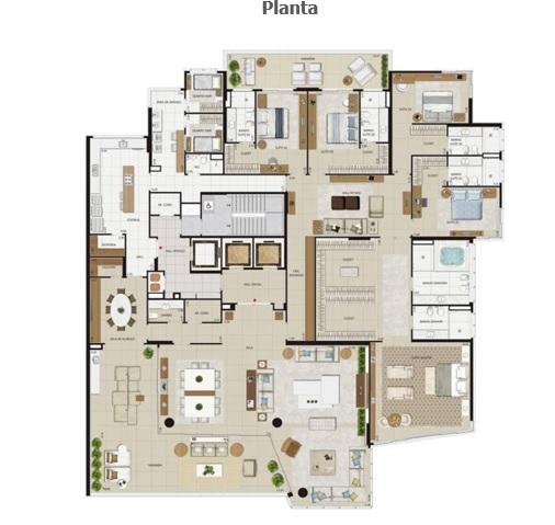 Apartamento à venda com 5 quartos - Foto 6